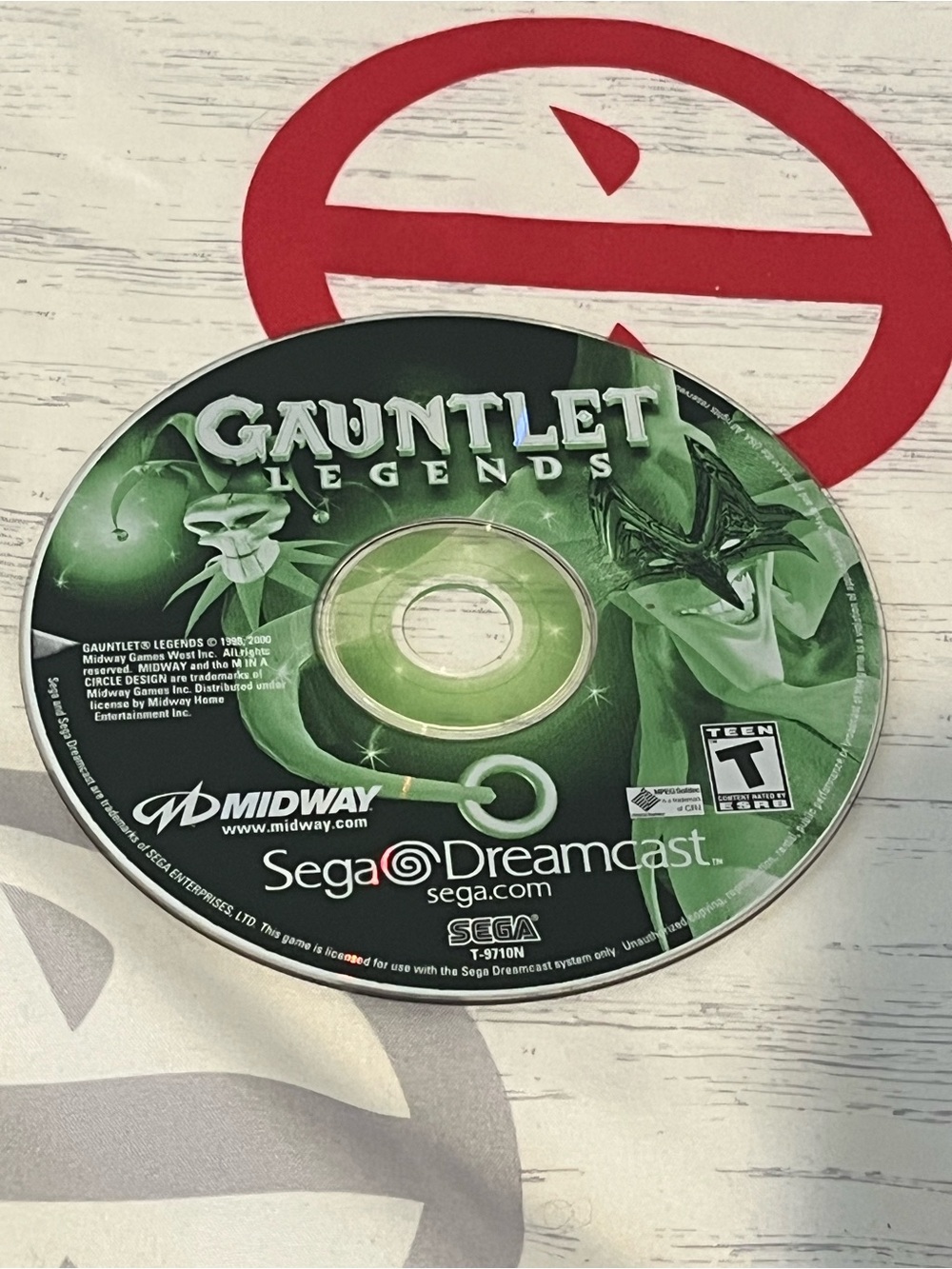 Gauntlet Legends (Sega Dreamcast, 2000) Pre Owned Disc Only tested